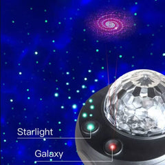 Colorful Starry Sky Galaxy Projector Nightlight